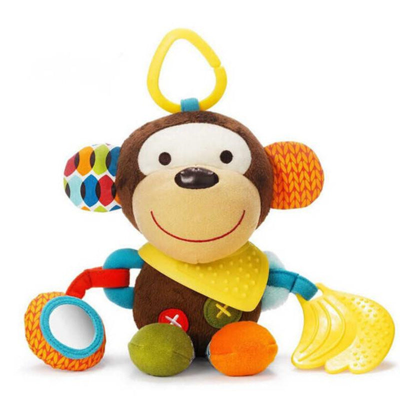 Sonaglio in Peluche con Anello da Dentizione