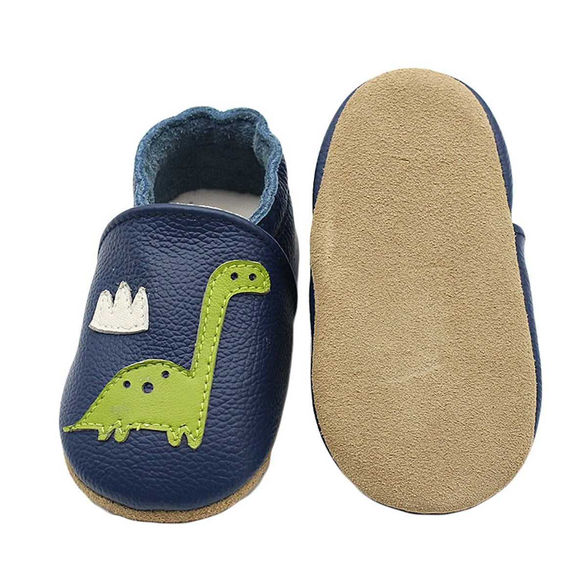 Chaussons Bébé en Cuir Souple