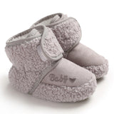 Fleece-Lined Ankle Boots for Baby Girls and Boys