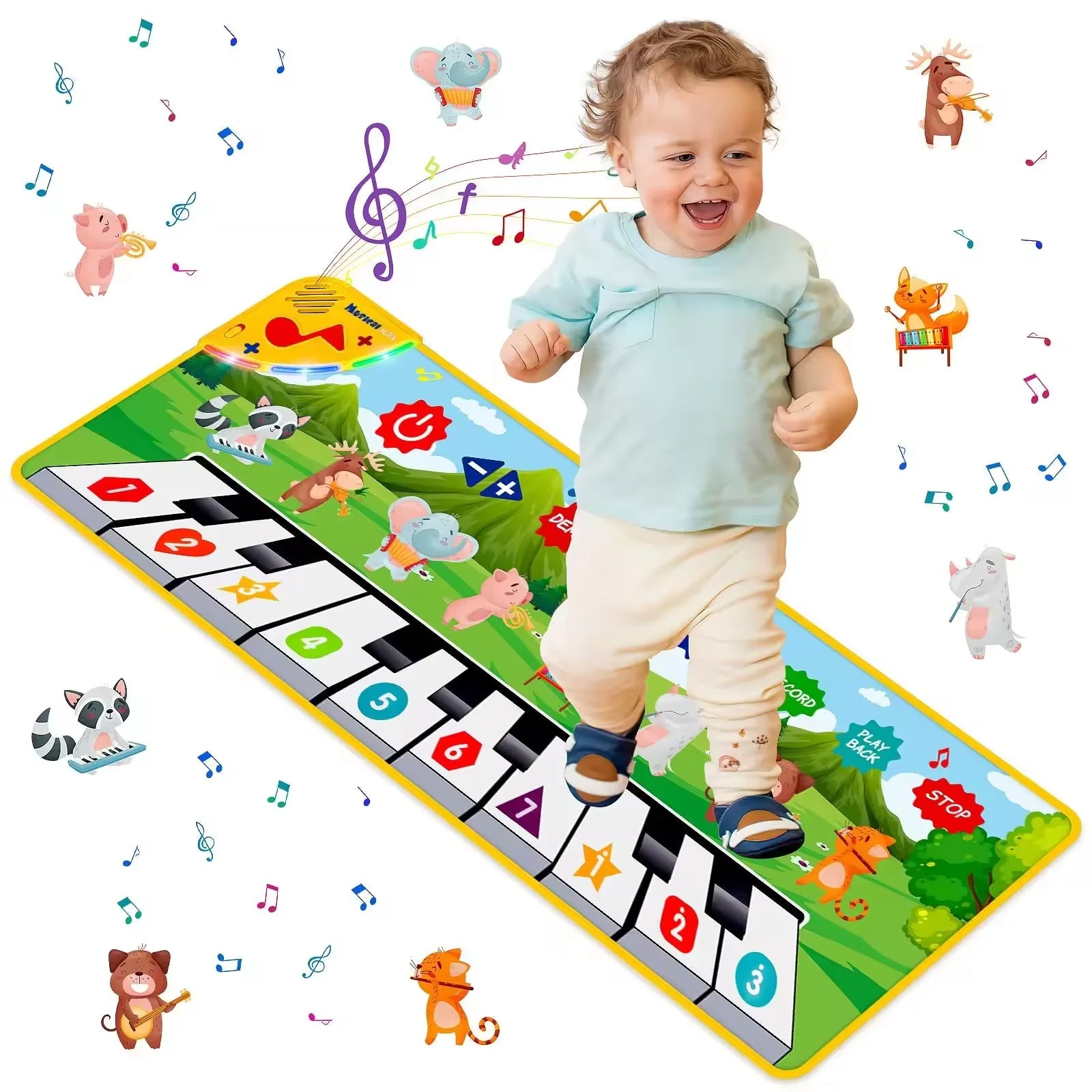 Tappeto Pianoforte Musicale per Bambini e Neonati