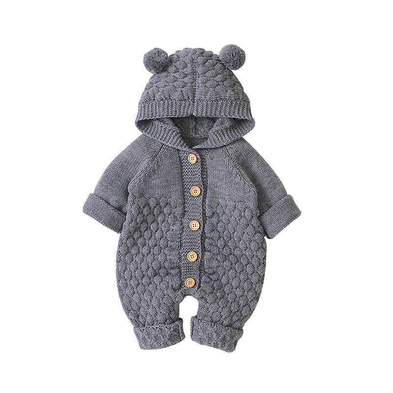 Knitted Baby Jumpsuit