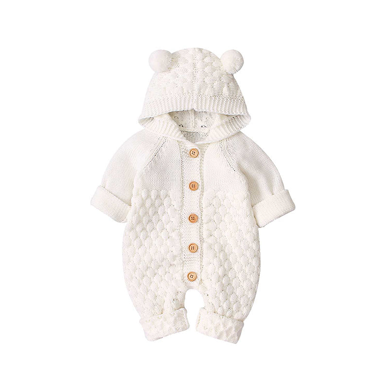 Knitted Baby Jumpsuit