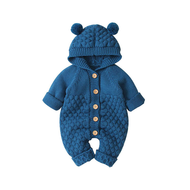Knitted Baby Jumpsuit