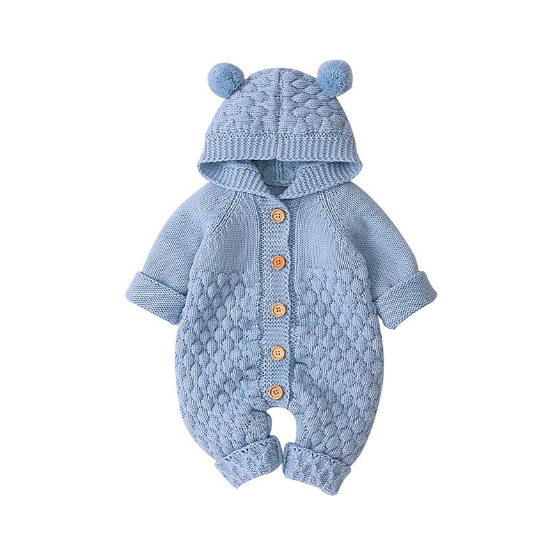 Knitted Baby Jumpsuit