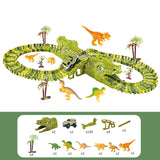 Circuit Voiture Dinosaure Enfants