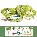 Circuit Voiture Dinosaure Enfants