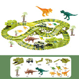Circuit Voiture Dinosaure Enfants