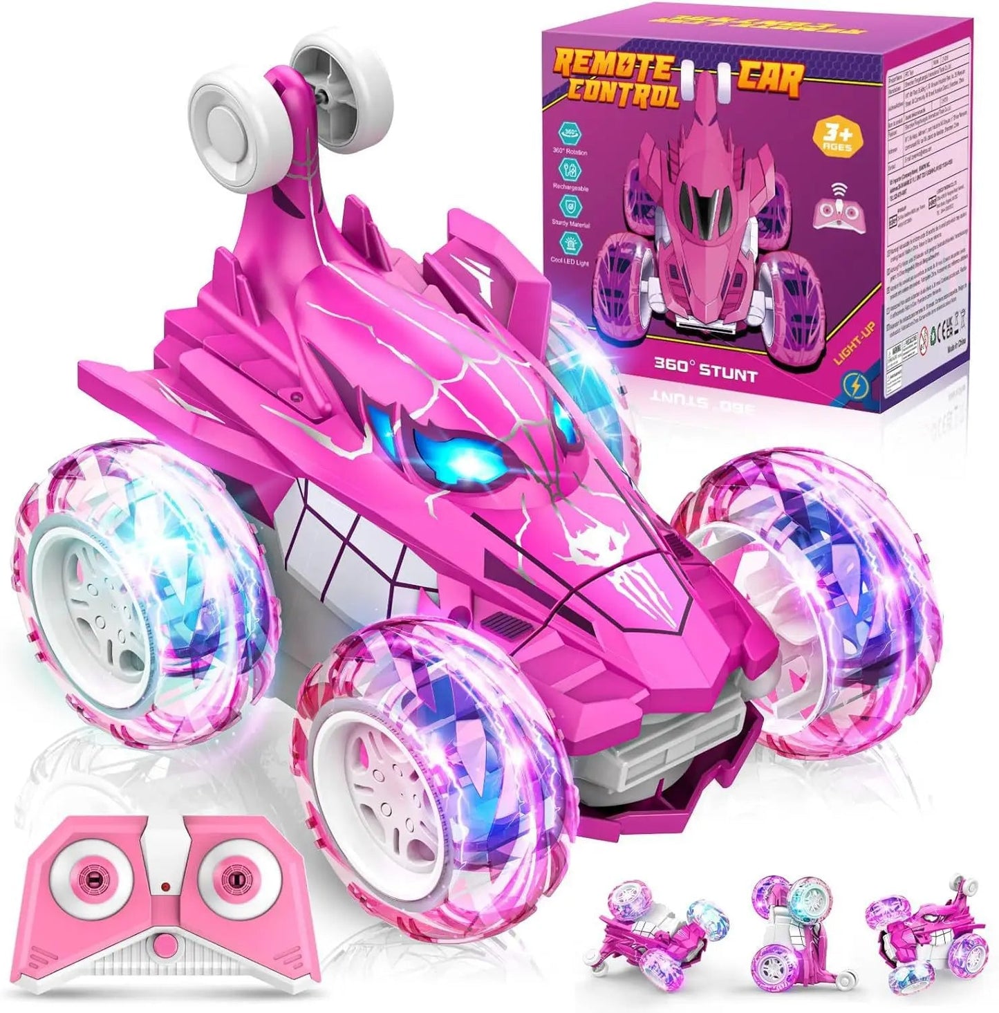 Voiture Télécommandée Spider-Man Enfant