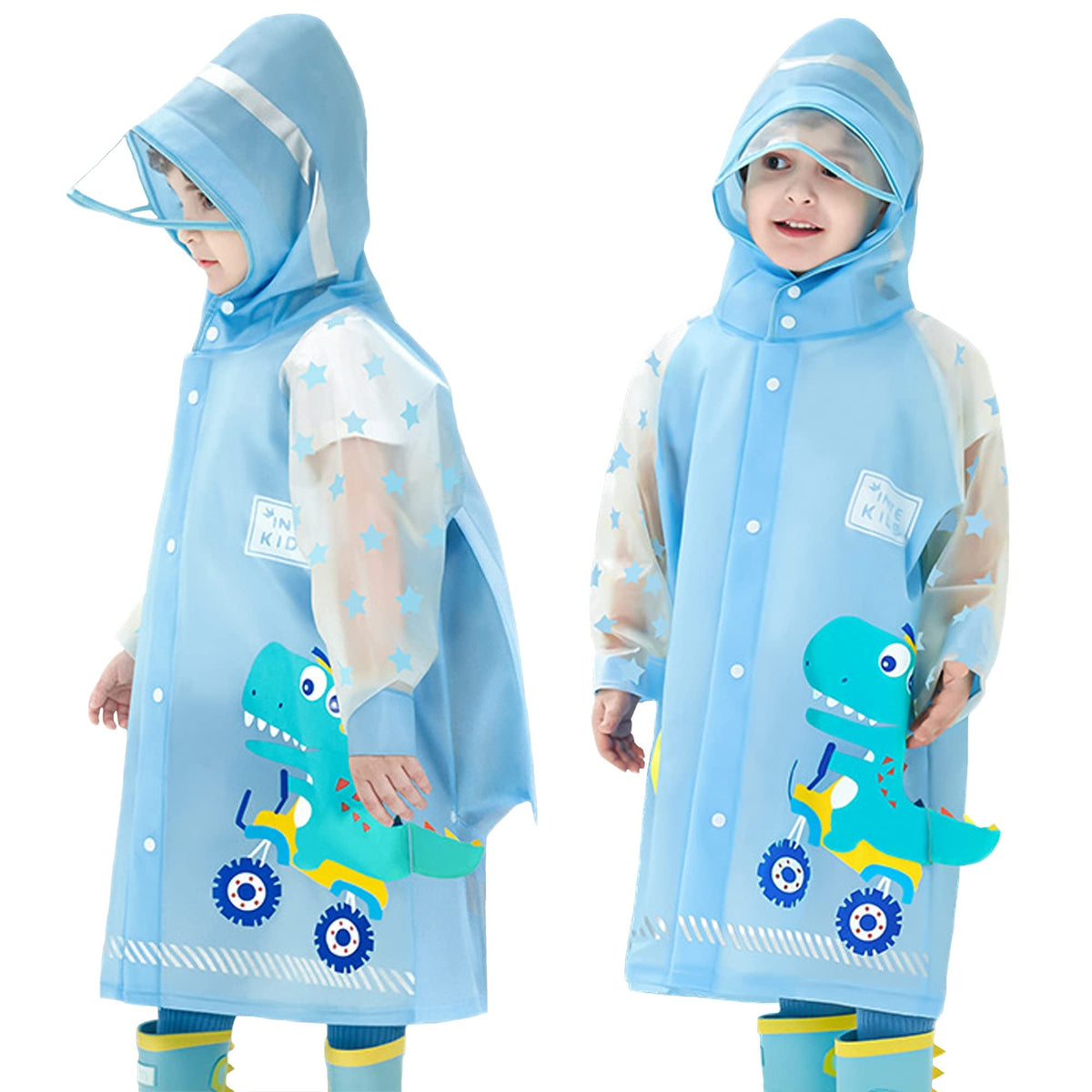 Poncho Antipioggia per Bambini e Bambine