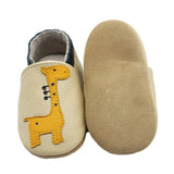 Chaussons Bébé en Cuir Souple