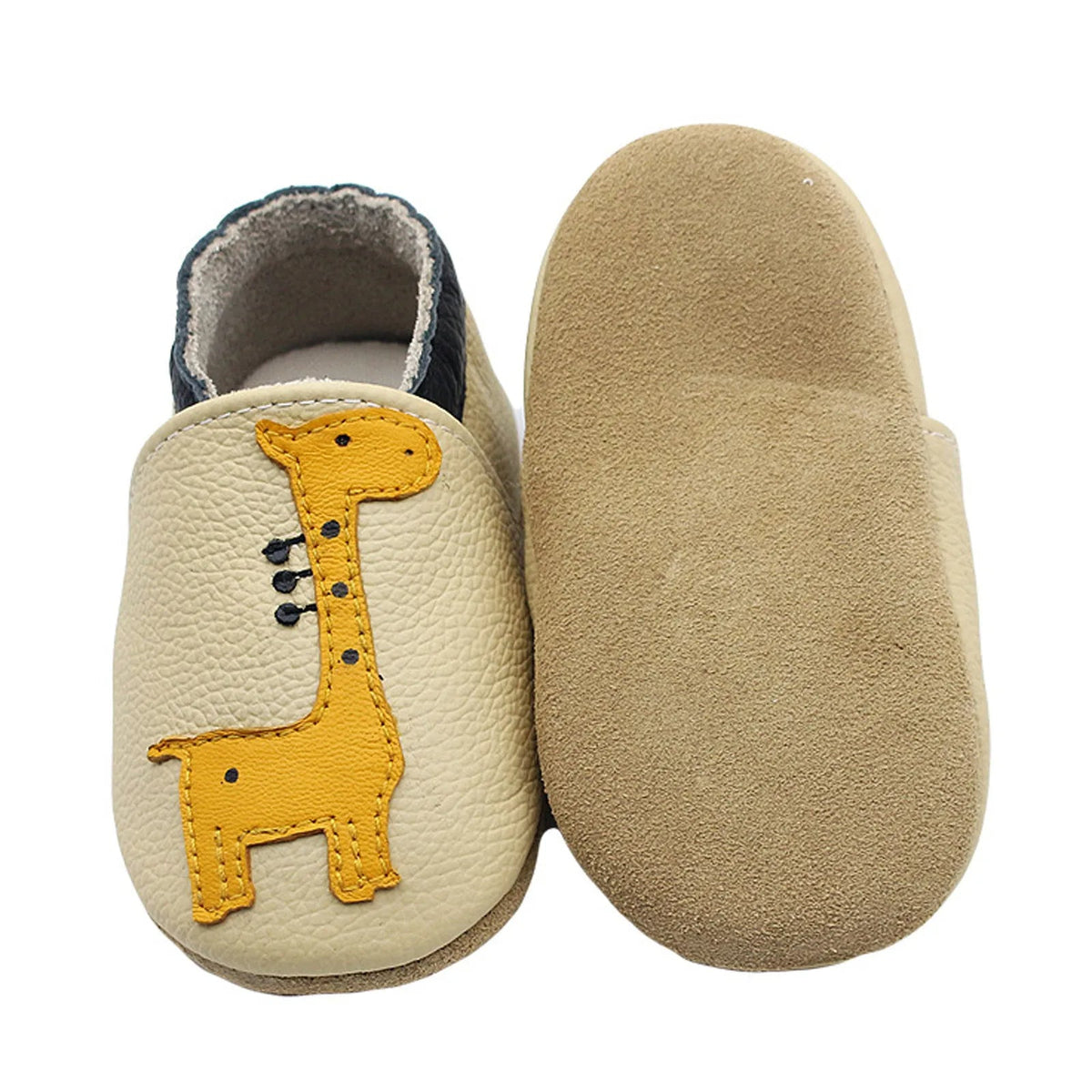 Chaussons Bébé en Cuir Souple