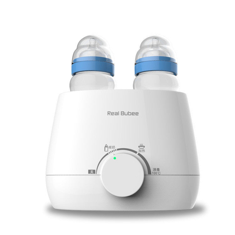 Chauffe-biberon double pour lait bébé (Chauffage intelligent et rapide)