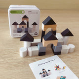 Montessori Travel Puzzle Box (6-in-1 Cognitive Blocks)