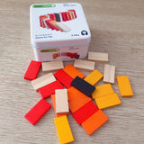 Montessori Travel Puzzle Box (6-in-1 Cognitive Blocks)