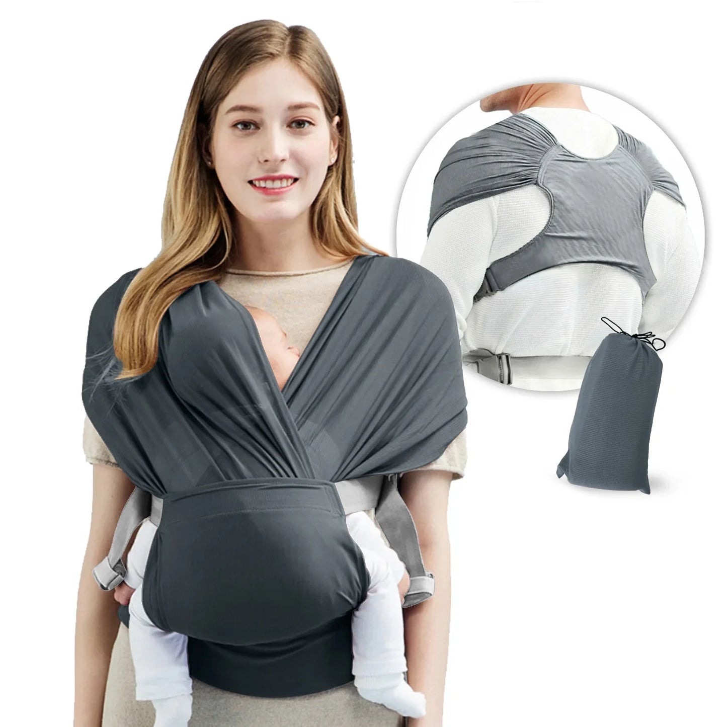Adjustable baby carrier wrap | FitFlow