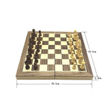 Jeu d'Échecs Magnétique en bois