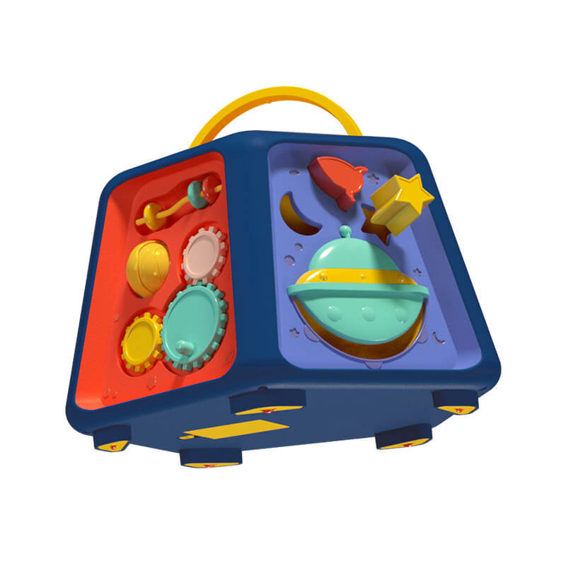6-in-1 Musical Activity Drum (Sensory Learning Cube)