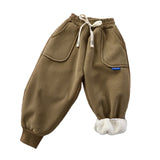Pantaloni Jogging Felpati da Ragazzo