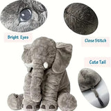 Peluche e cuscino - Elefante adorabile