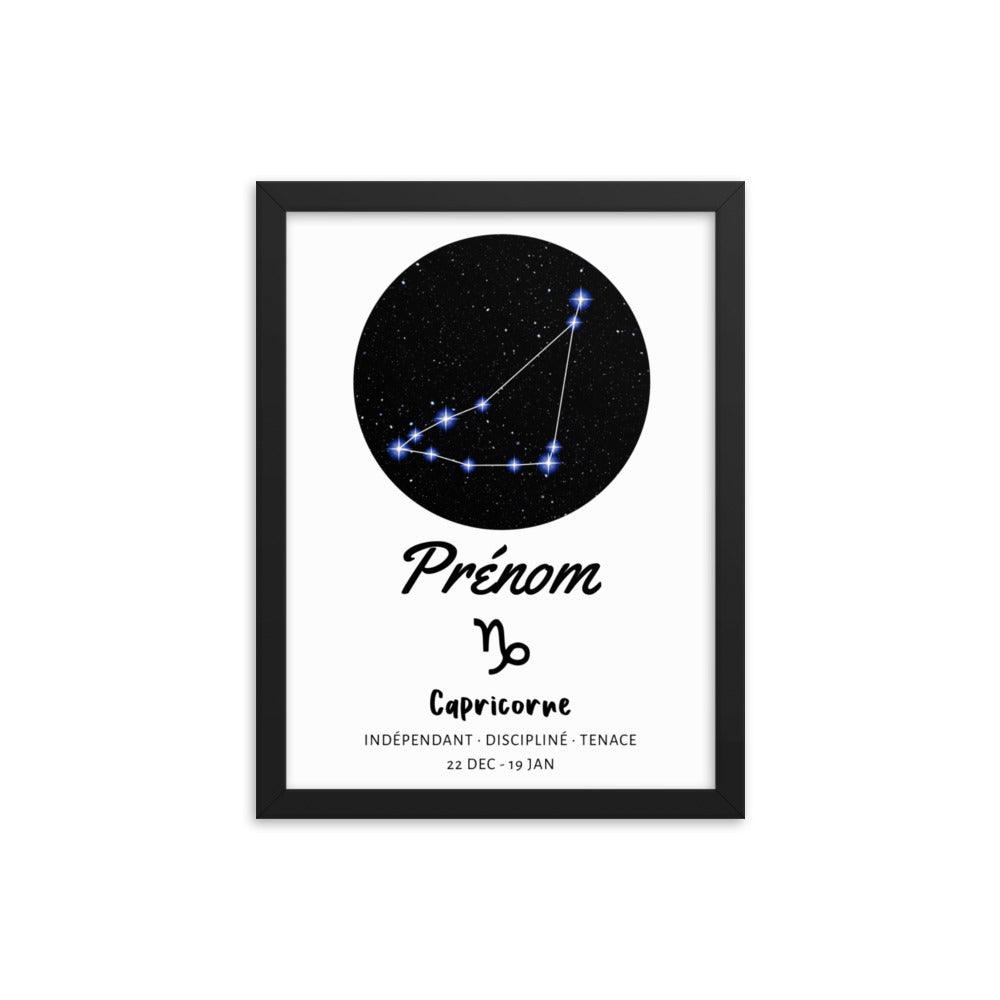 Quadro segno zodiacale Capricorno