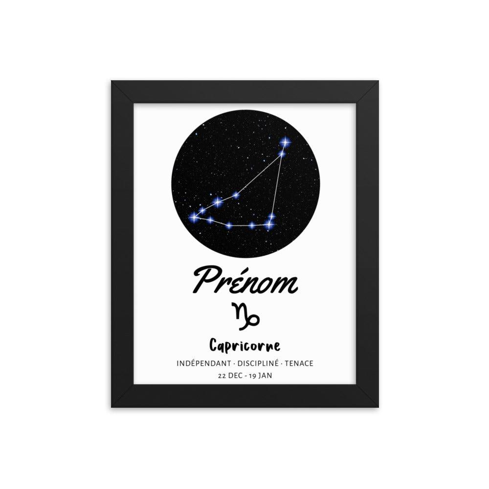 Quadro segno zodiacale Capricorno