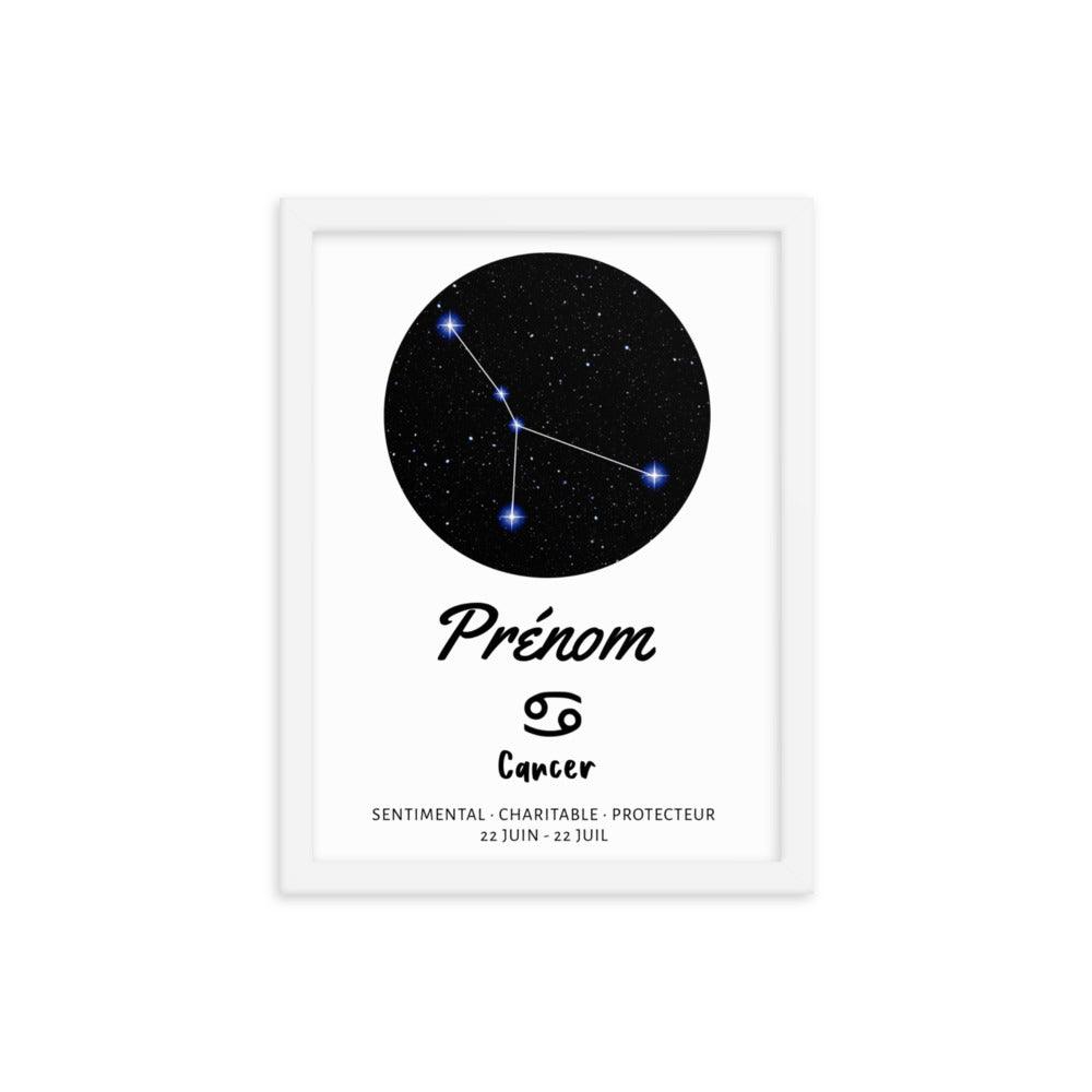 Tableau signe astrologique Cancer