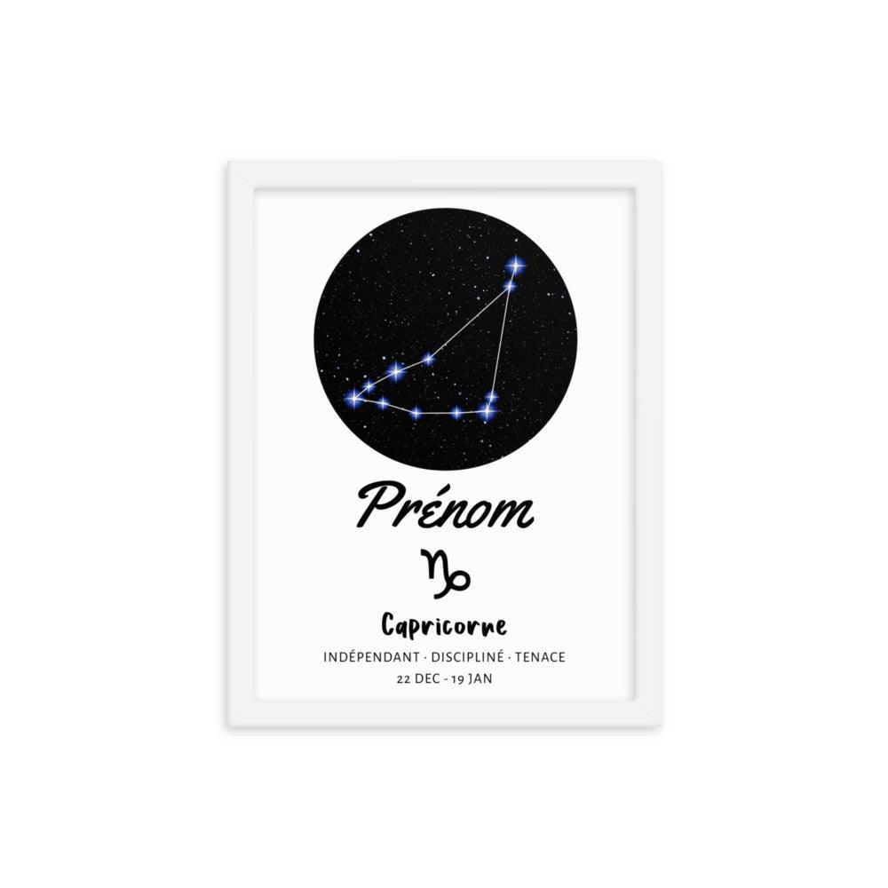 Quadro segno zodiacale Capricorno
