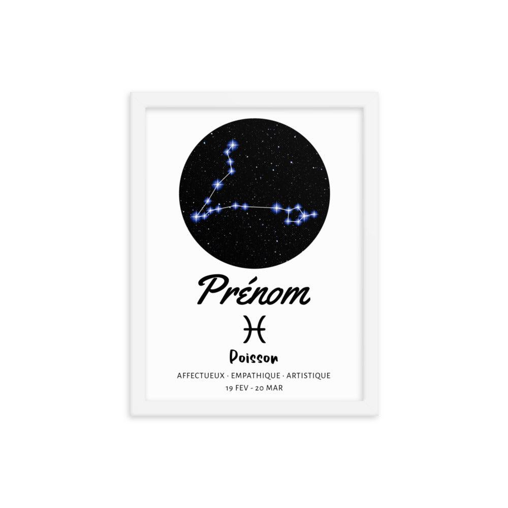 Quadro segno zodiacale Pesci