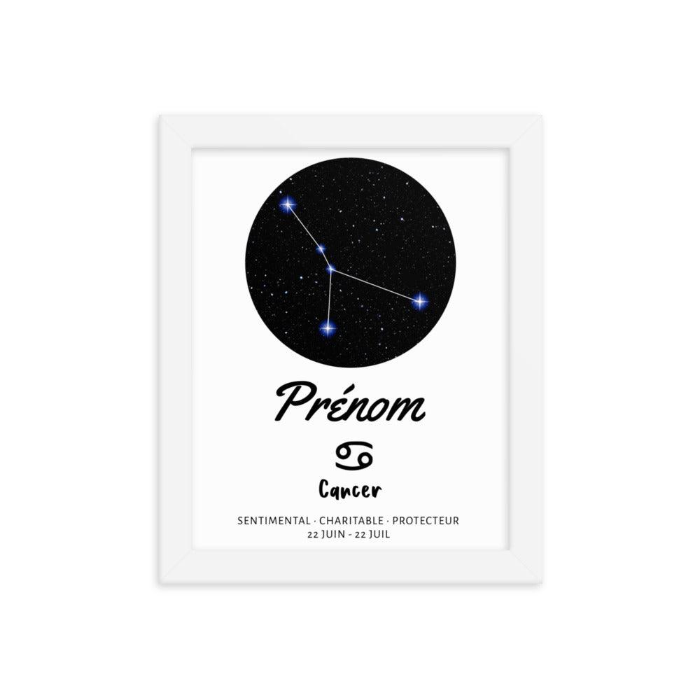 Tableau signe astrologique Cancer