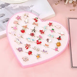 Adjustable Rings Set for Girls