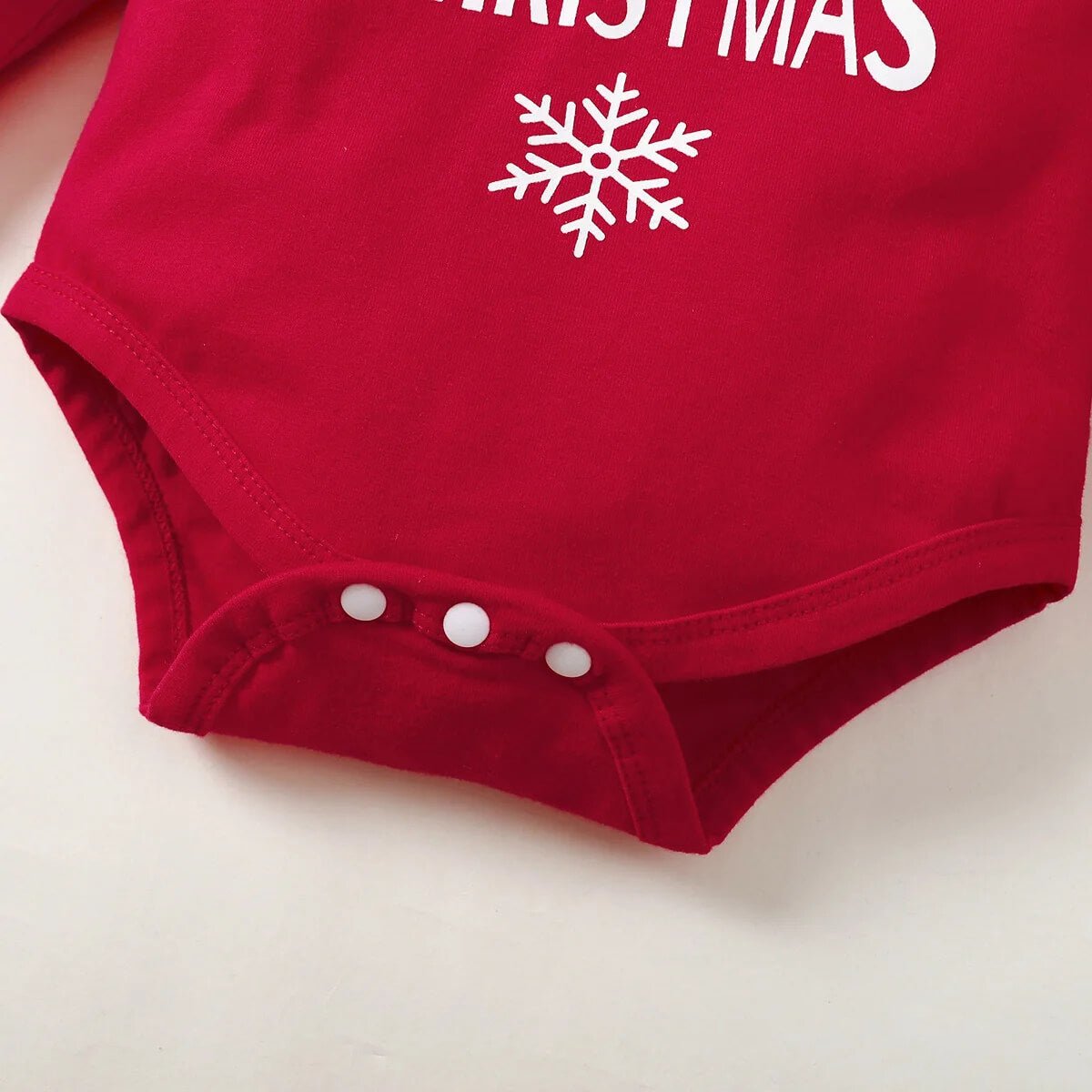 Christmas set - 3 pieces with printed letters