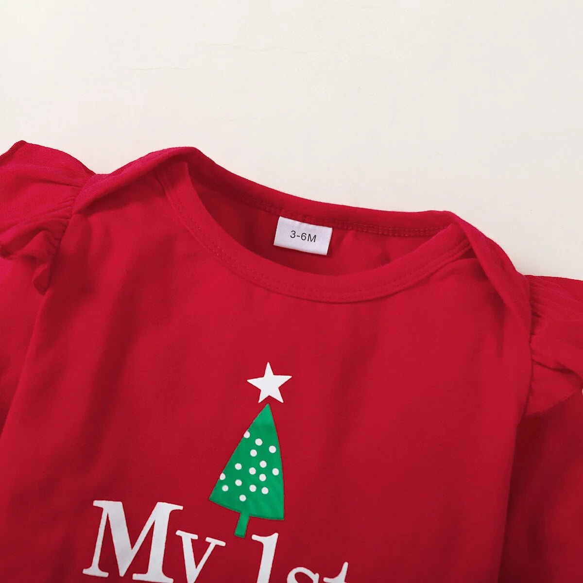 Christmas set - 3 pieces with printed letters