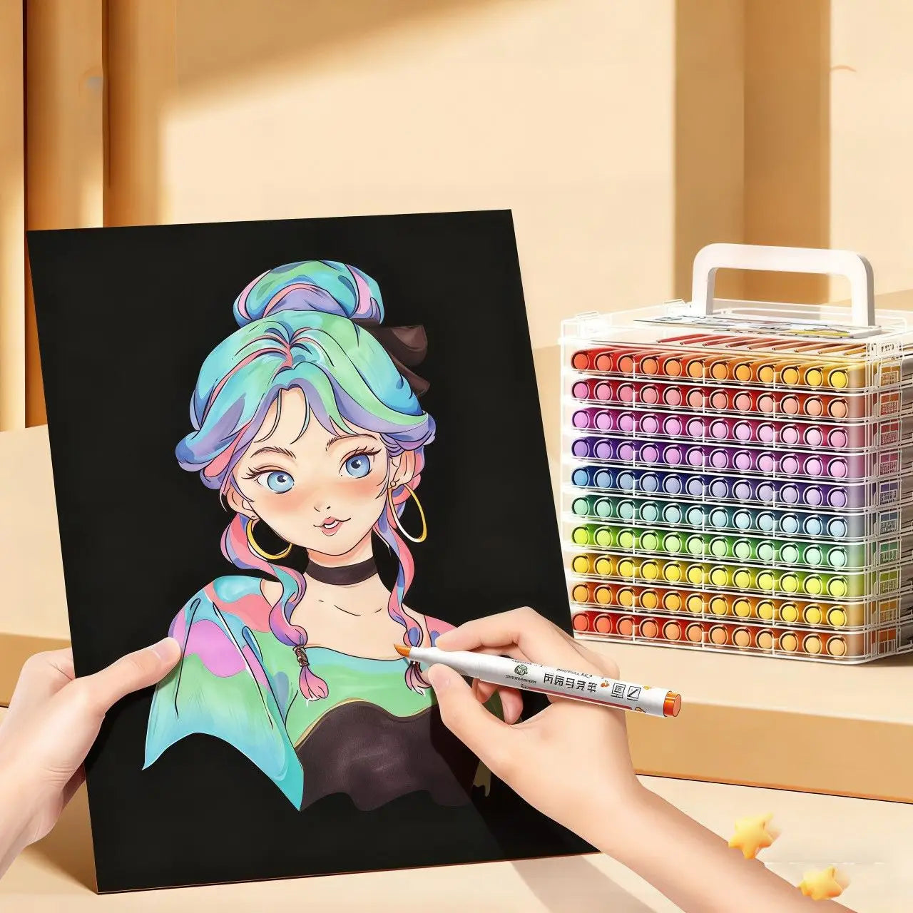 Acrylic Brush Pen Set