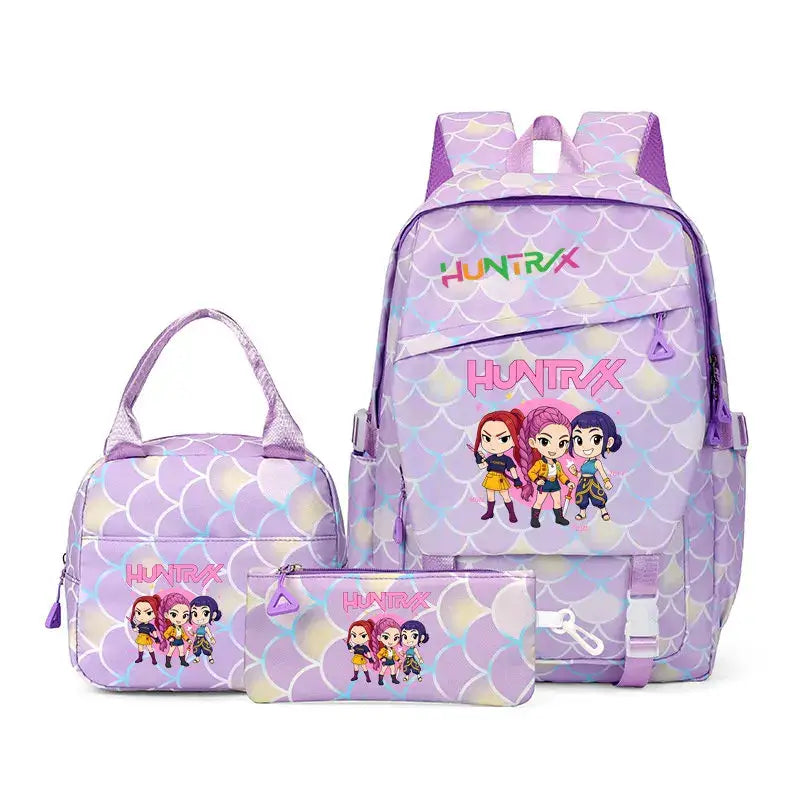 K-Pop Demon Hunters School Bag Set