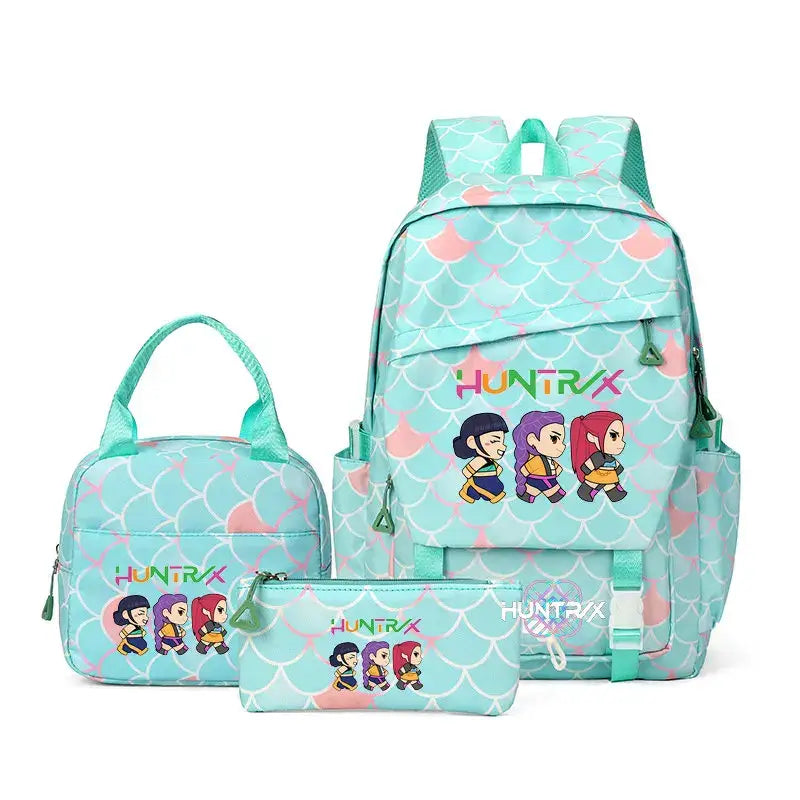 K-Pop Demon Hunters School Bag Set