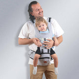 Porte-bébé Ergonomique avec Siège pour Hanche et Poche de Rangement (Grab-and-Go)