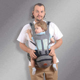 Porte-bébé Ergonomique avec Siège pour Hanche et Poche de Rangement (Grab-and-Go)