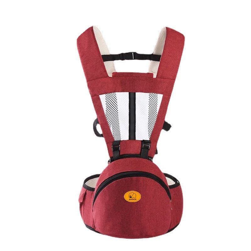 Porte-bébé Ergonomique avec Siège pour Hanche et Poche de Rangement (Grab-and-Go)