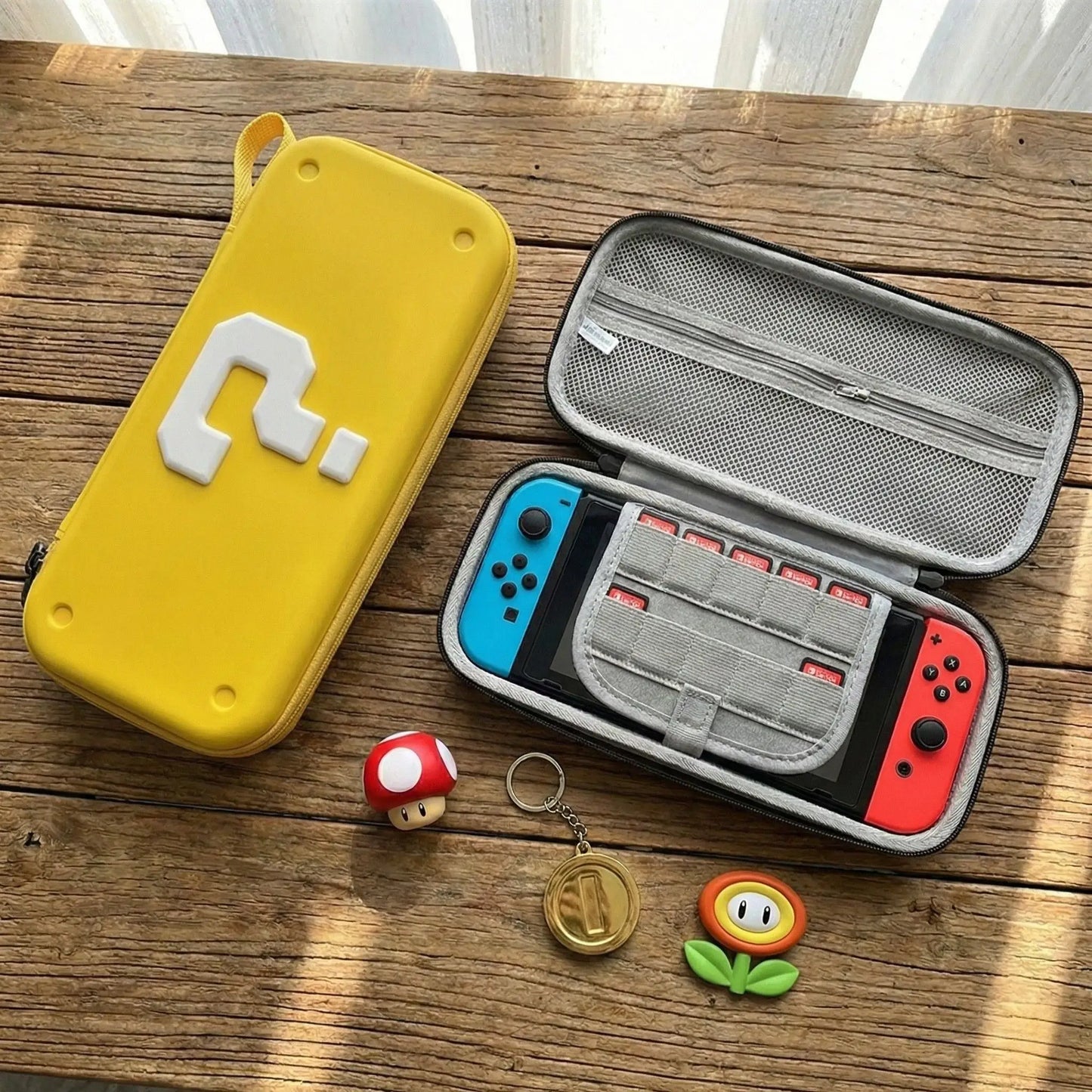 Nintendo Switch 2 Mario Block Hard Travel Case