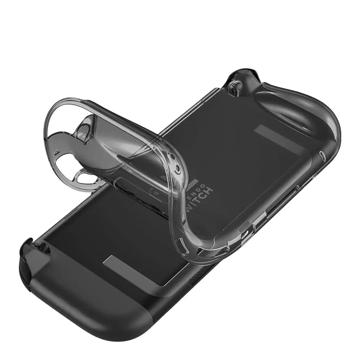 Étui transparent de protection pour console nintendo switch 2 offrant un accès facile et un maintien confortable