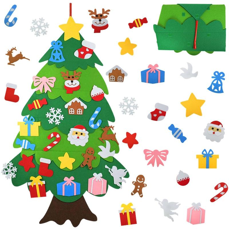 Albero di Natale in feltro per bambini
