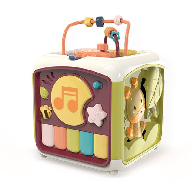 Cubo attività Bebè Montessori 7 in 1