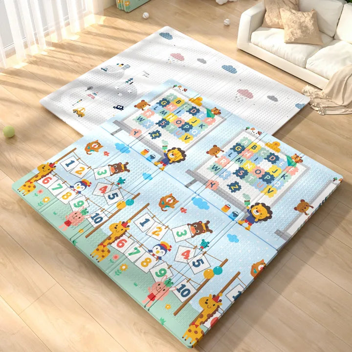 Tappeto da Gioco Pieghevole per Neonati e Bambini