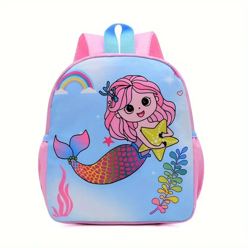 Dinosaur and Mermaid Preschool Backpack