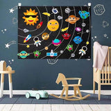 Tableau de Contes Montessori en Feutre (Carte Murale Interactive)
