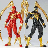 Red or Black Iron Spiderman Figure