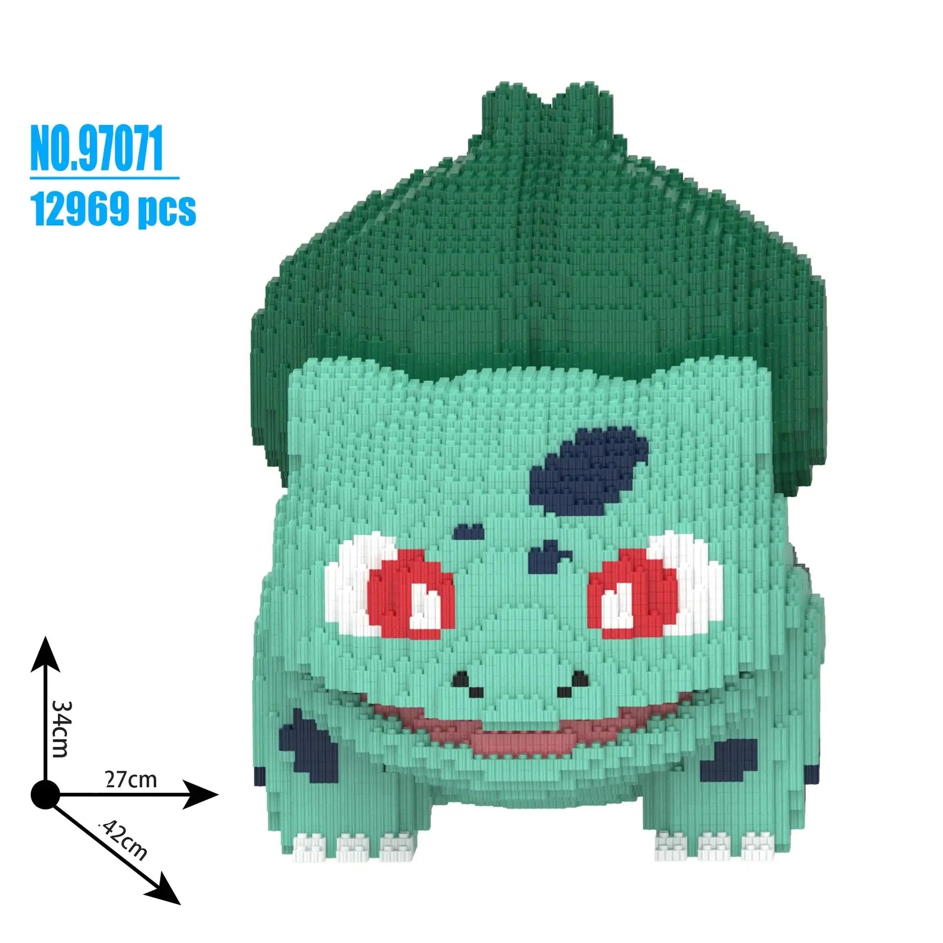 3D Figurine Charmander Bulbasaur Pikachu