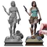 Paintable Figurine Lara Miniature