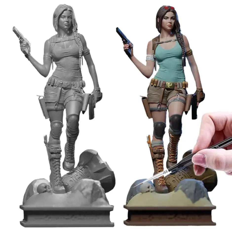 Paintable Figurine Lara Miniature