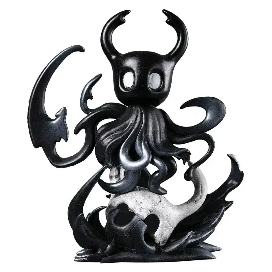 Figurine aixlan the hollow knight 12cm noire avec finition brillante design mystérieux l’univers hollow knight